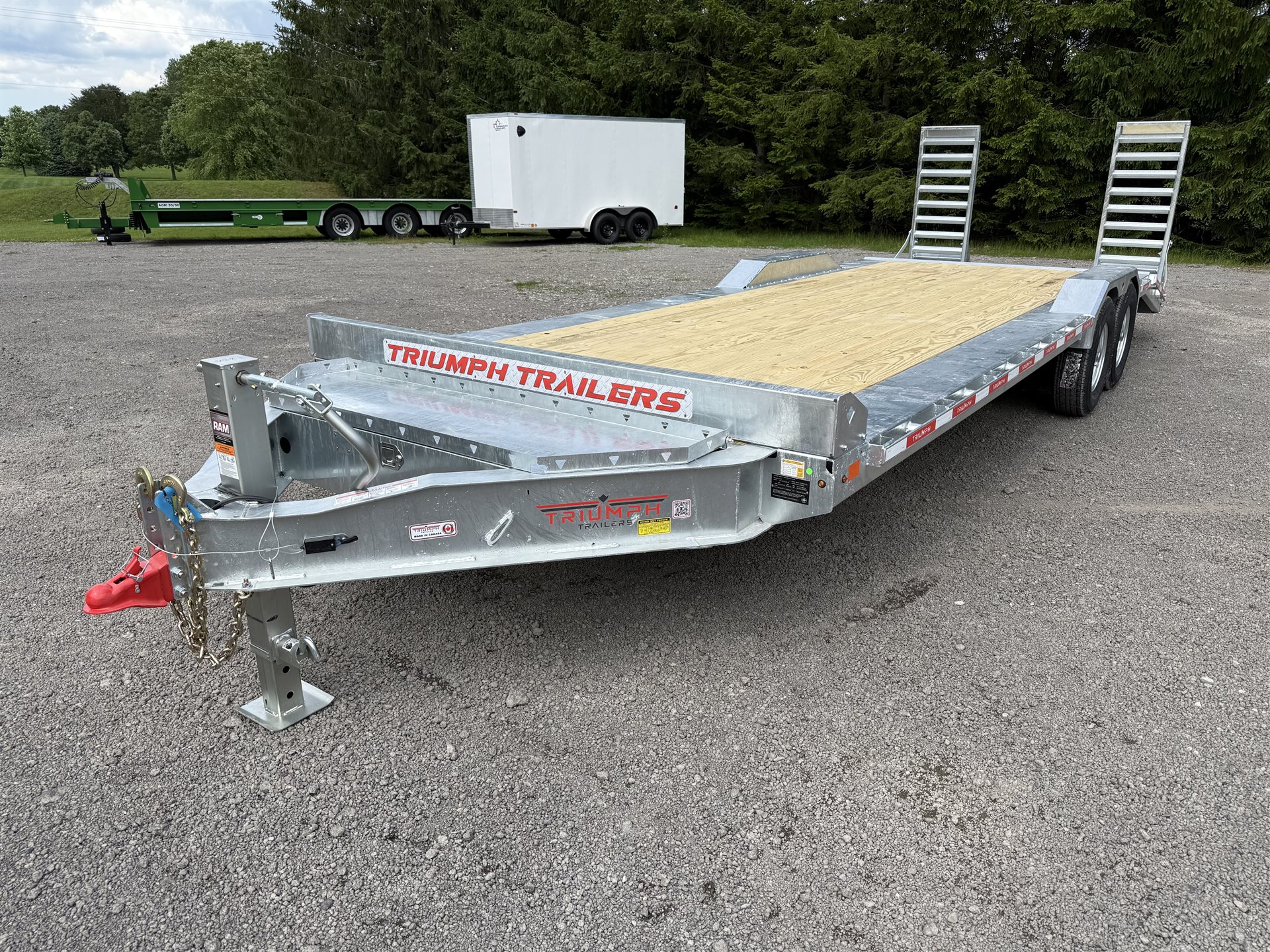 2027 Triumph TA102x20+4'-7k Equipment Hauler for sale