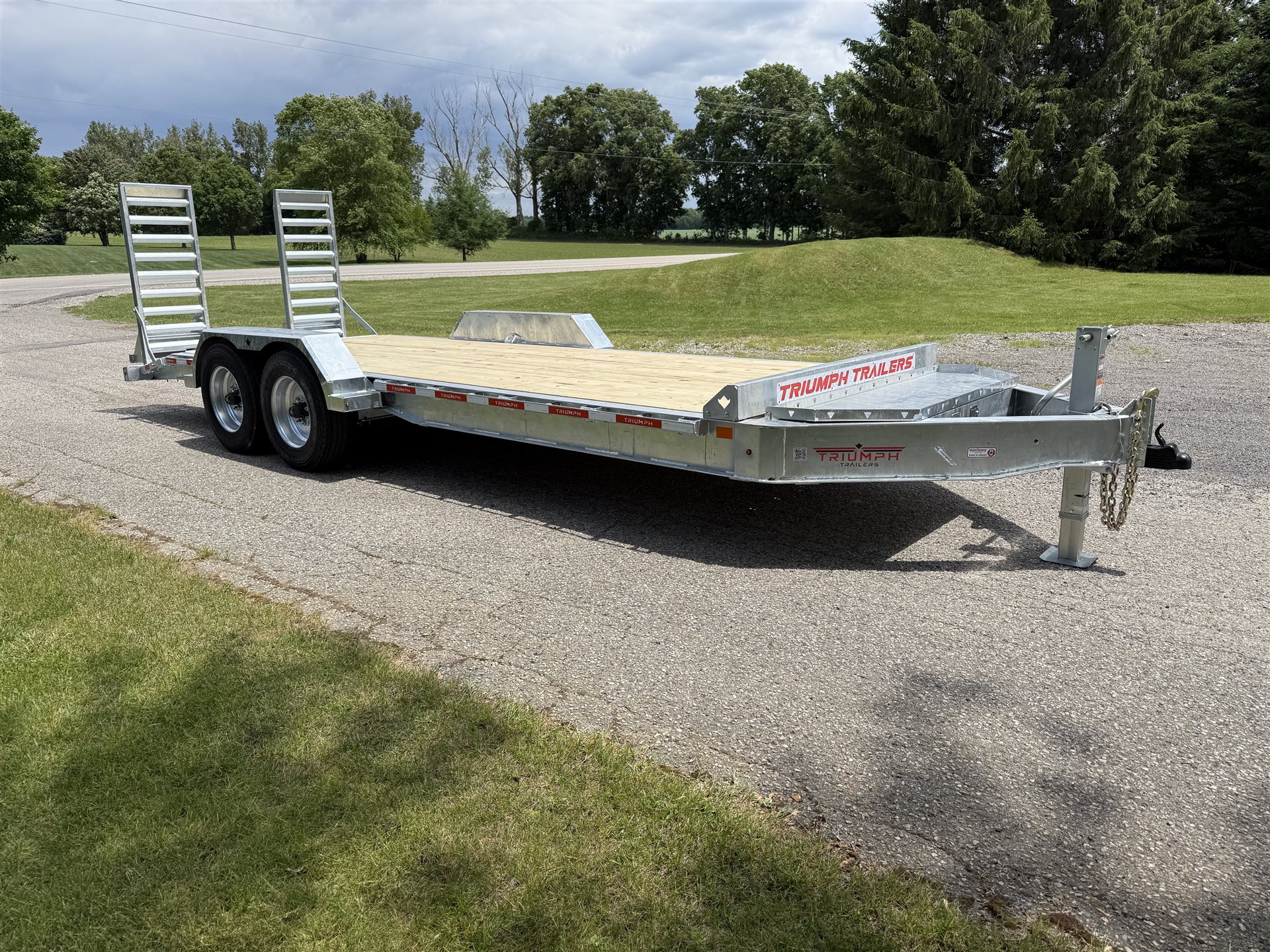 2027 Triumph TA82x18+2'-8k Equipment Hauler for sale