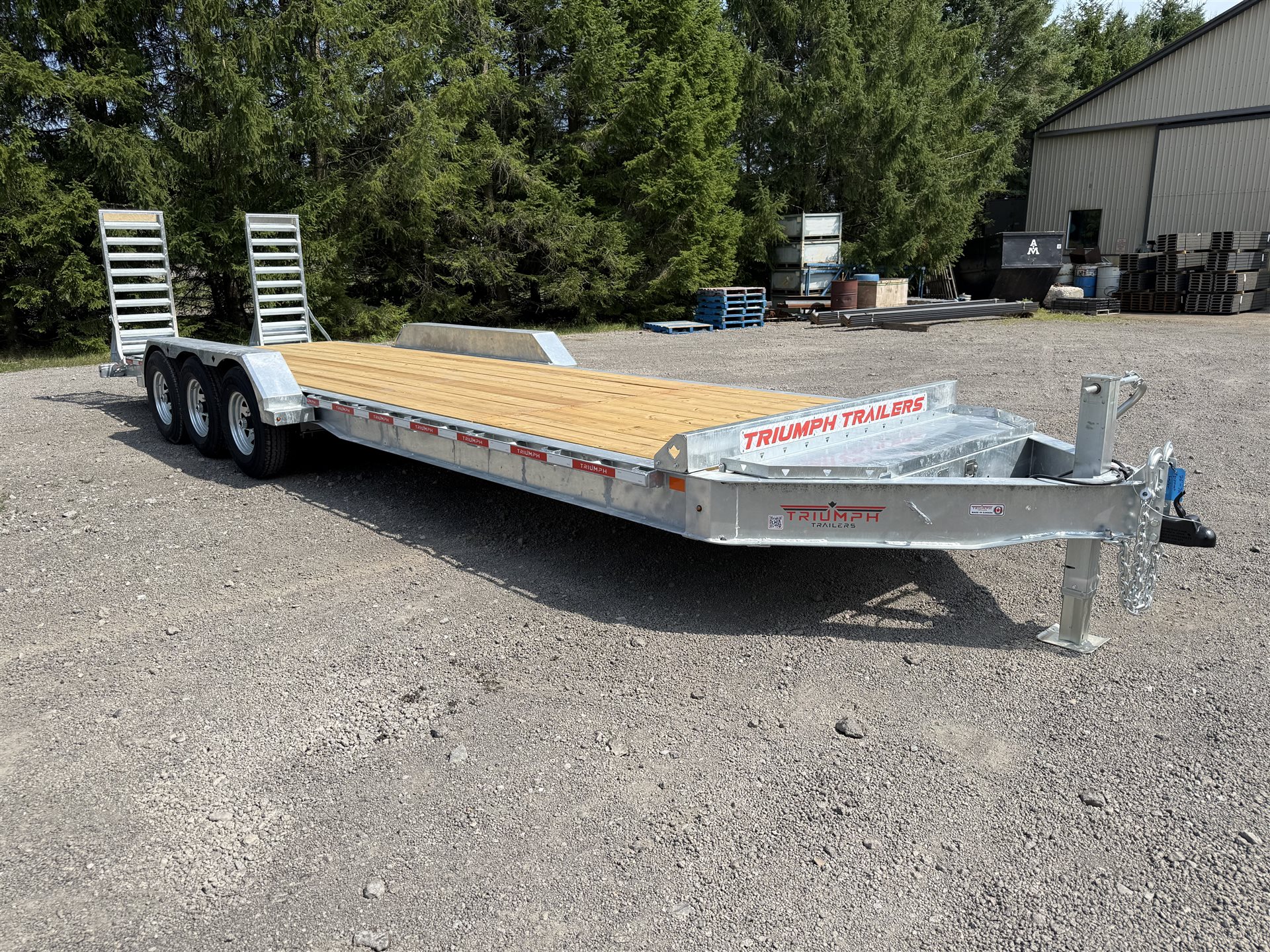 2027 Triumph TRIA82x24+2'-7k Equipment Hauler for sale