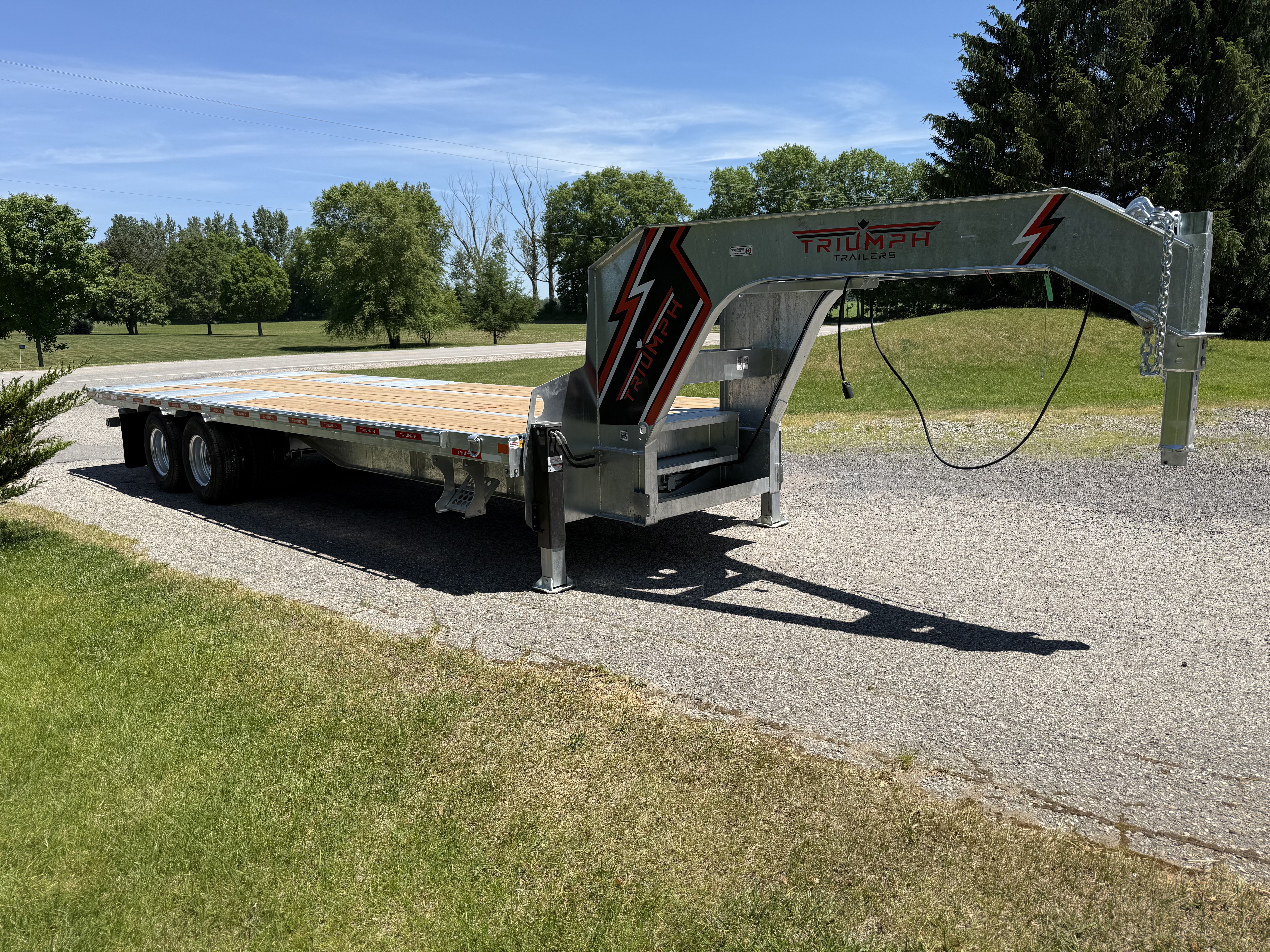 2027 Triumph TA102x24'-12k Gooseneck Deckover for sale