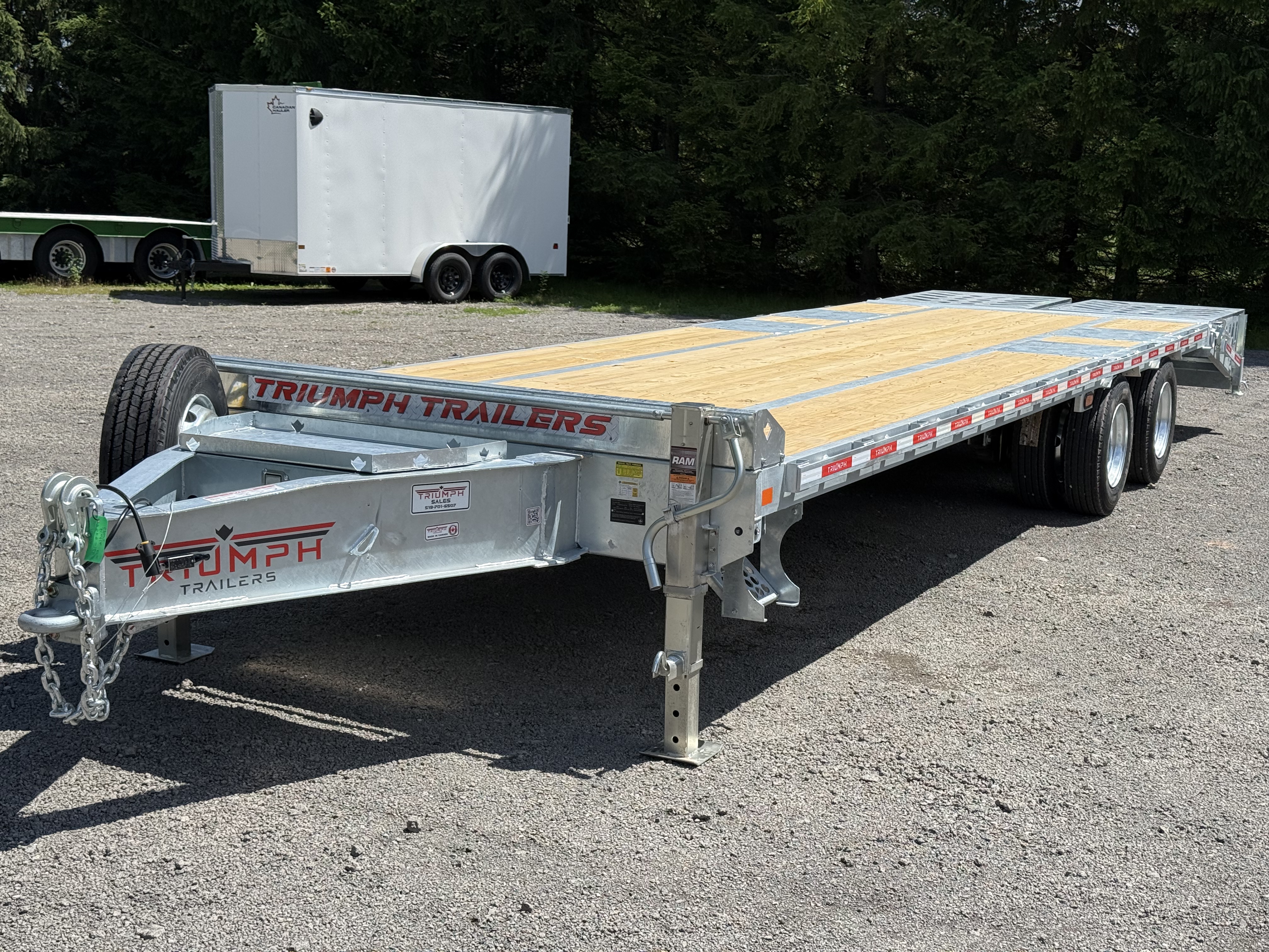 2027 Triumph TA102x25+5'-16k Equipment Hauler for sale