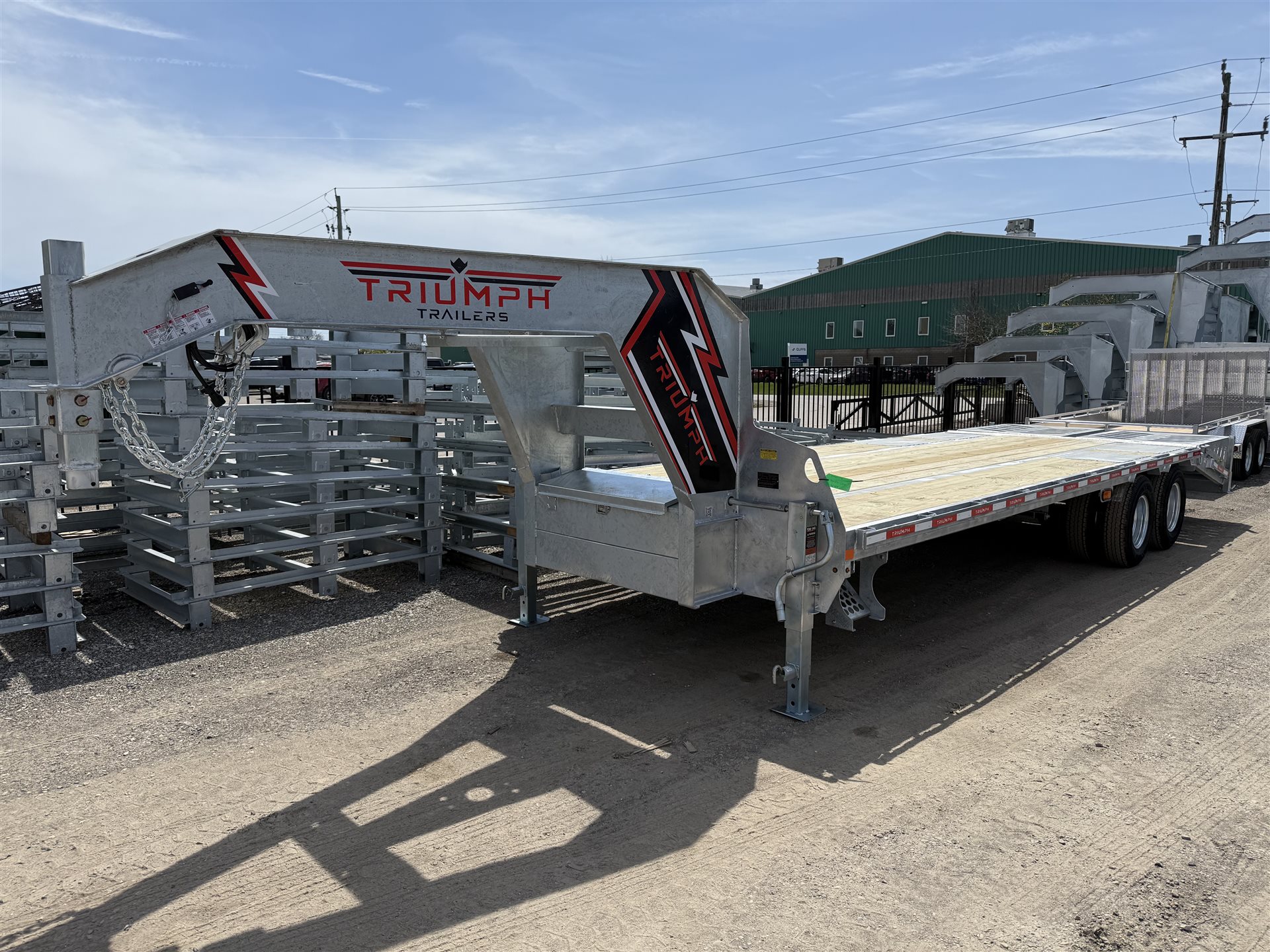 2027 Triumph TA102x20+5'-12k Gooseneck Deckover for sale