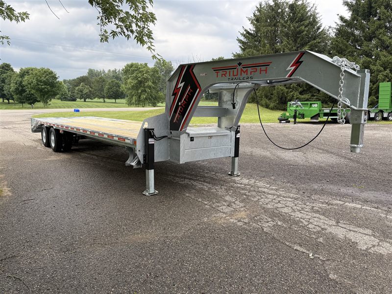 2027 Triumph TA102x25+5'-12k Gooseneck Deckover for sale